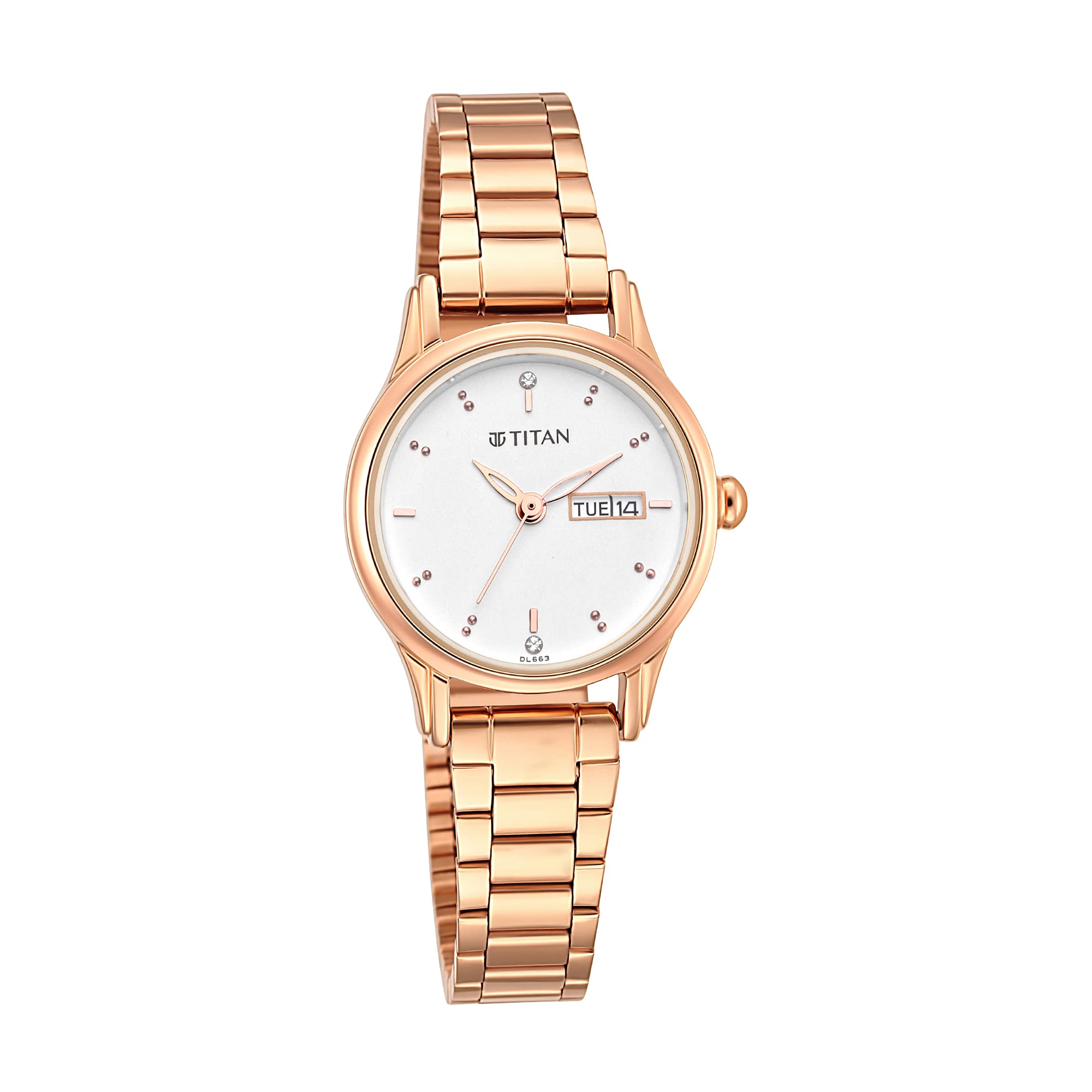 TitanTitan Analog Silver Dial Women's Watch-2656WM01/NP2656WM01