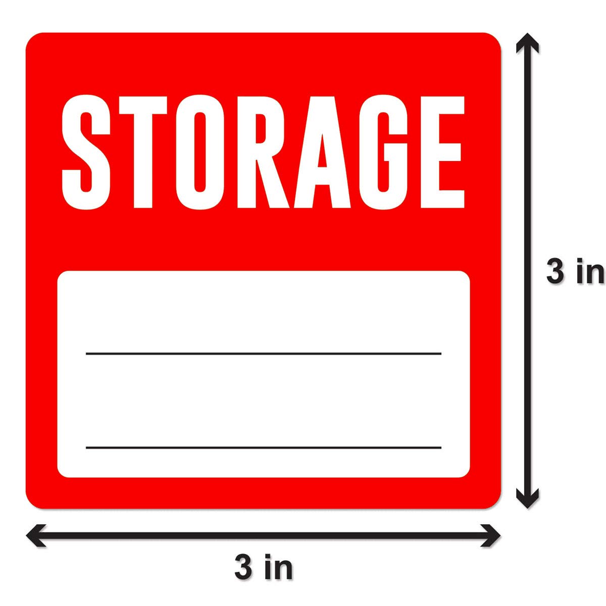 Storage Labels Stickers, Moving Labels for Moving Boxes (Red,Yellow,Blue,Green, 4 Labels per Sheet, 252 Labels Total) - Image 2