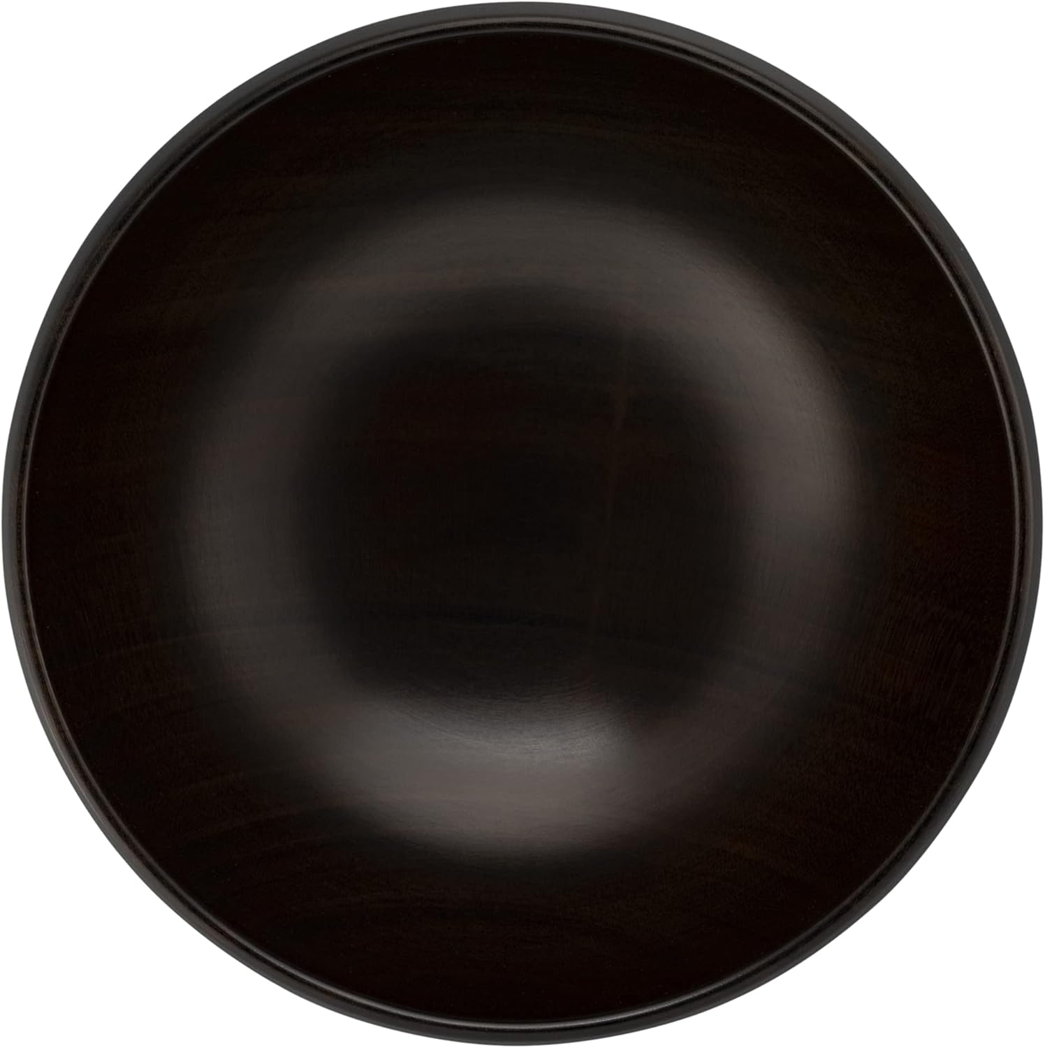 Yamanaka Lacquerware Shirasagi Wood Soup Bowl, Shirasagi Bowl, M, Approx. 4.3 inches (11 cm), Sakura, Jet Black, Made in Japan