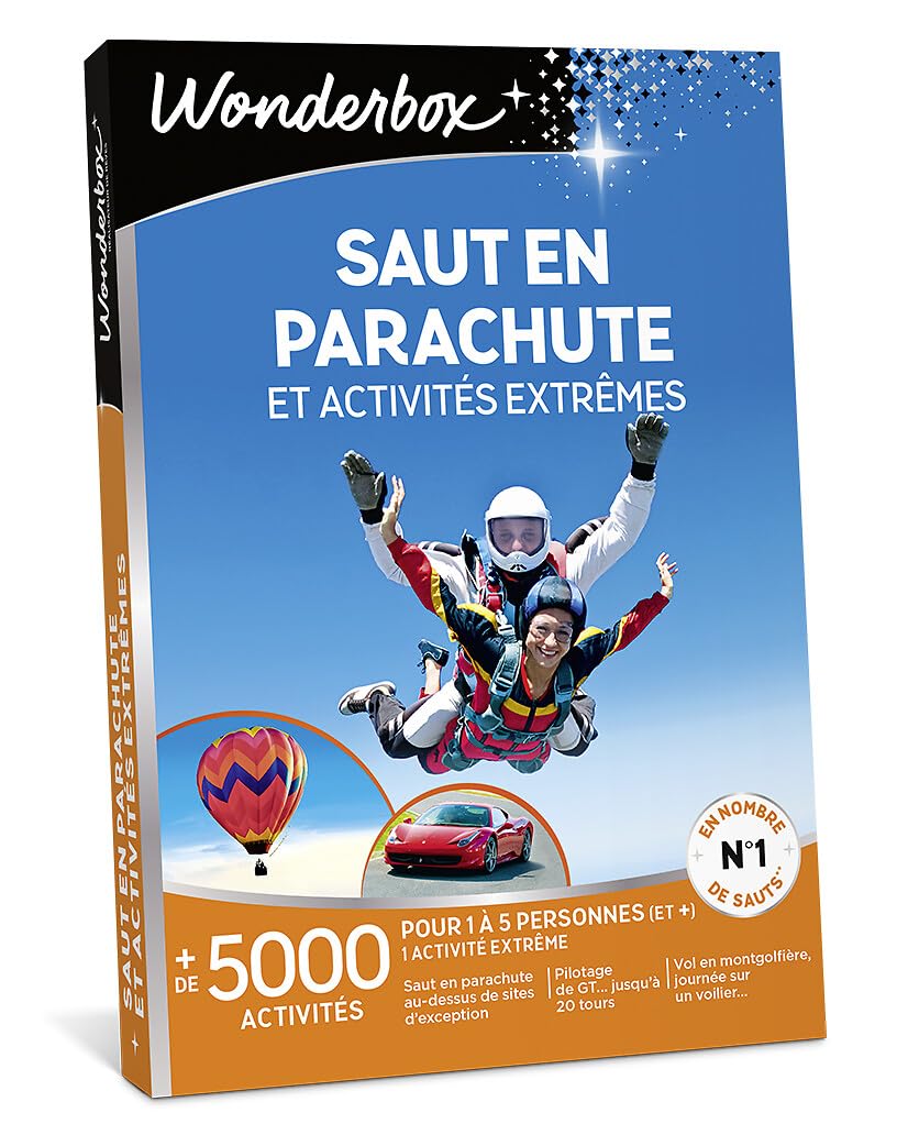 Wonderbox - Skydiving and Extreme Activities Gift Box
