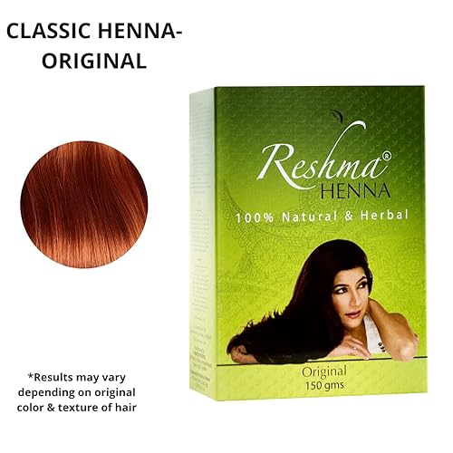 Miniatura 3 de Reshma Beauty Henna Hair Color Pure Natural & Organic Dye with Goodness of Herbs (original, paquete de 12)