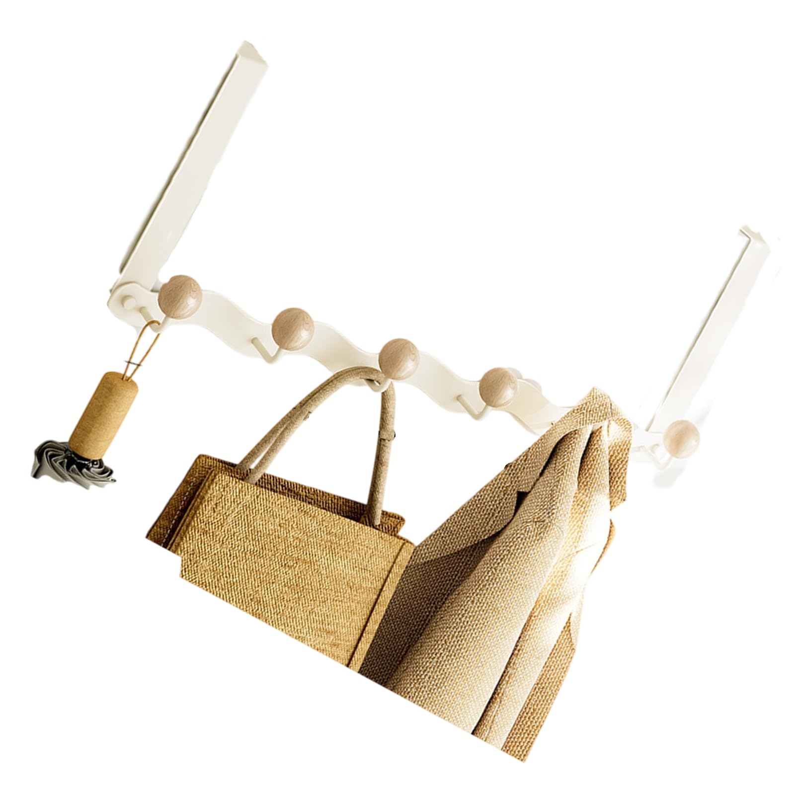 APGLSXY Space Saving Over Door Hanger Easy Installation for Organizing Clothes Accessories Easy Installation Door Hook