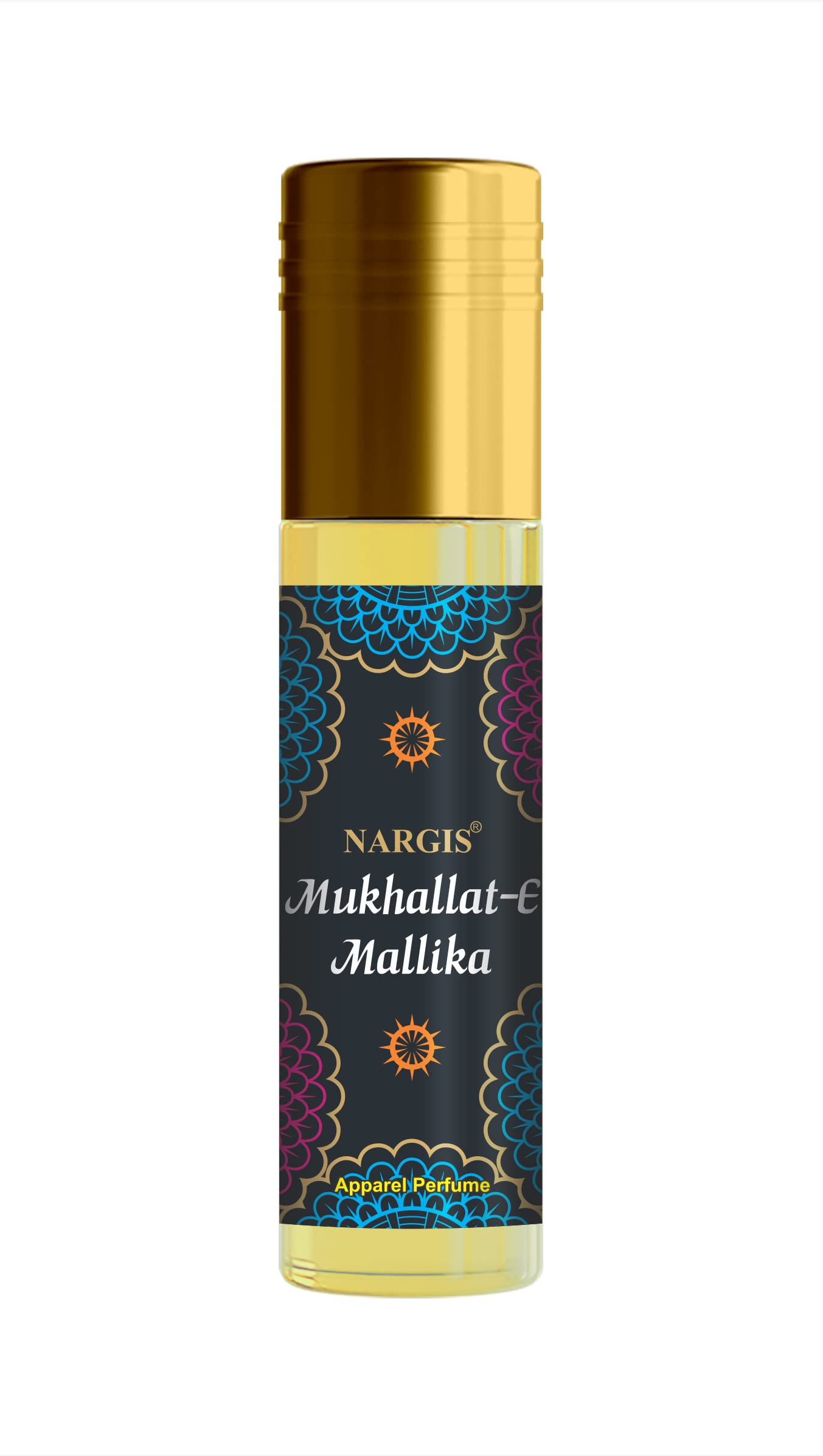 Nargis Mukhallat E Mallika Attar | Roll on Perfume | Long Lasting Fragrance | 6ml Alcohol free Attar | Ittar | Concentrated Mukhallat itra Perfume Original