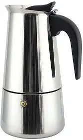 Cafeteira Italiana Expresso em Inox para 4 xícaras Kehome