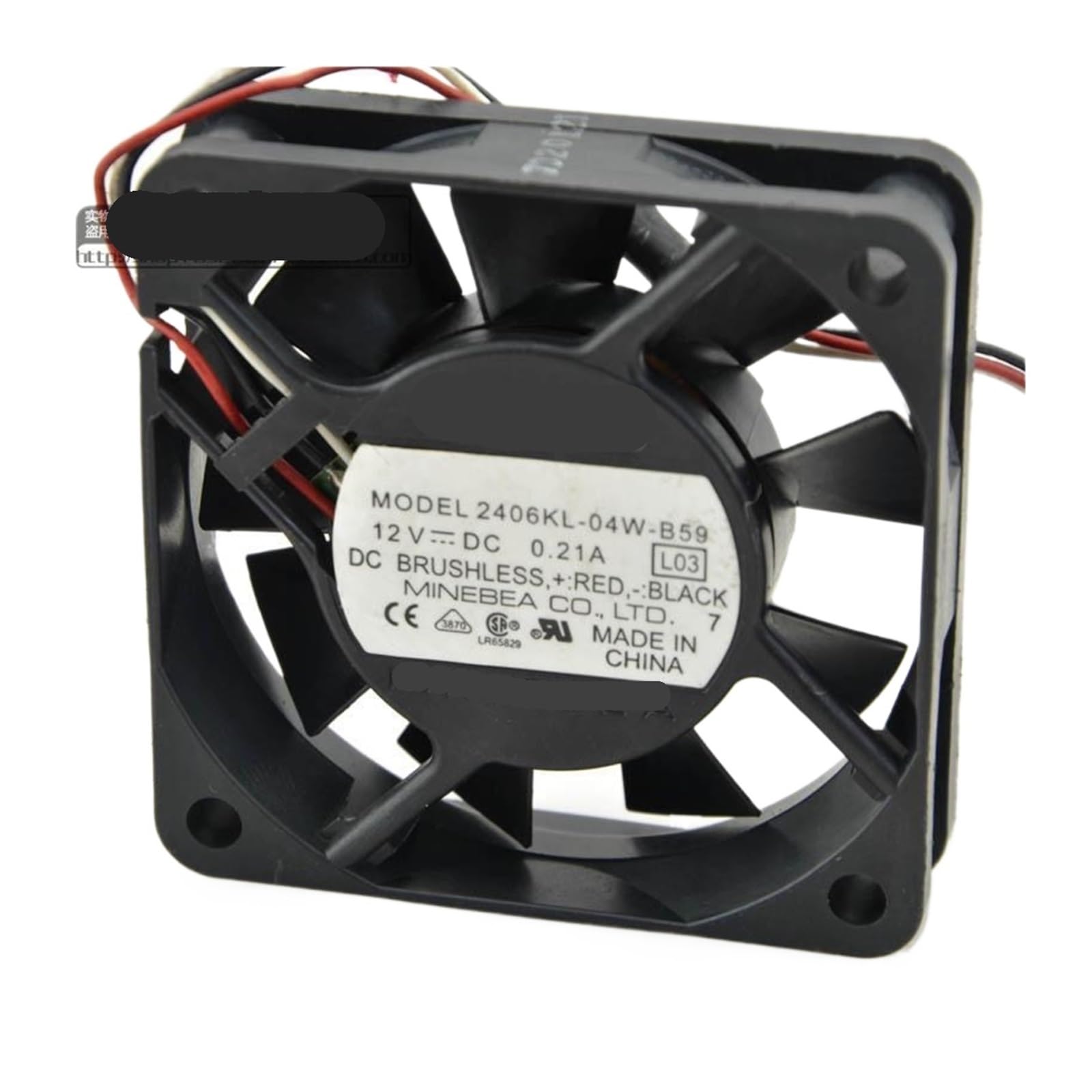 OKEWGHFL 2406KL-04W-B59 12V 0.21A 6015 60 * 60 * 15 mm COOLING FAN