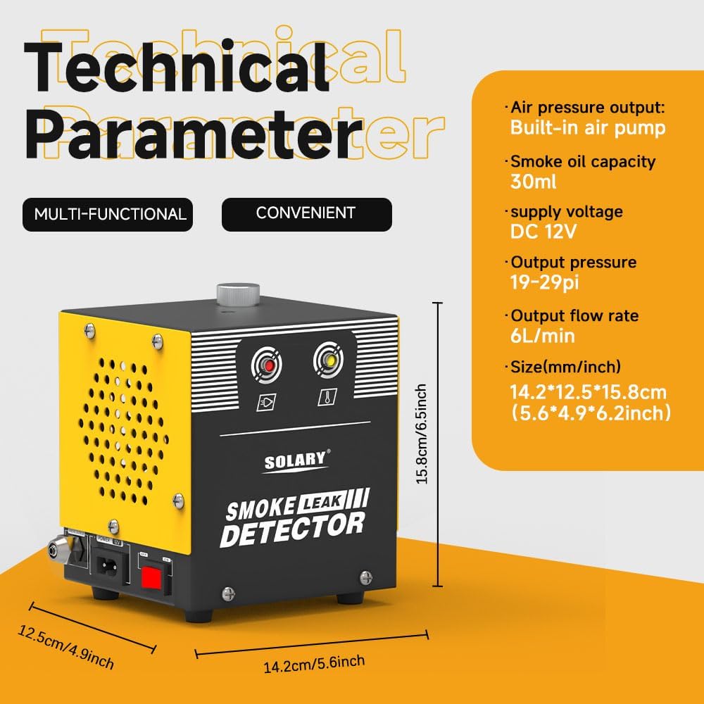 Unleash Precision: Solary Smoke Machine Automotive Reviewed!