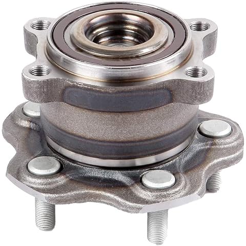 OWLAUTO 512388 Rear Wheel Hub Bearing Assembly FWD Compatible with 2007-18 Nissan Altima, 2009-19 Maxima, 2015-19 Murano, 2013-19 Pathfinder, 2013 Infiniti JX35, 2014-19 QX60, 2011 Mitsubishi RVR Cover