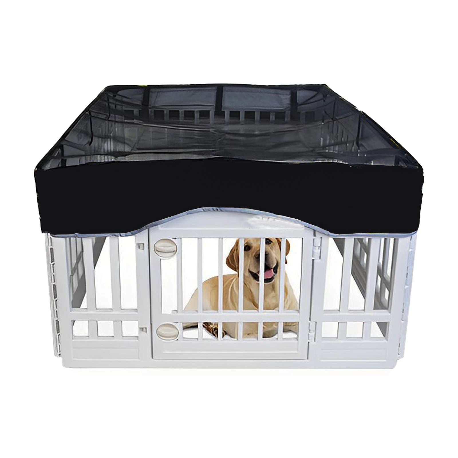 NotyBeybie Dog Playpen Pet Playpen Mesh Fabric Top Cover- Sun Protection，Pet Cover for Dog Playpen for Indoor/Outdoor Use, 36" *36” (B0B3SQY1SF) Amazon Price History, Amazon Price Tracker