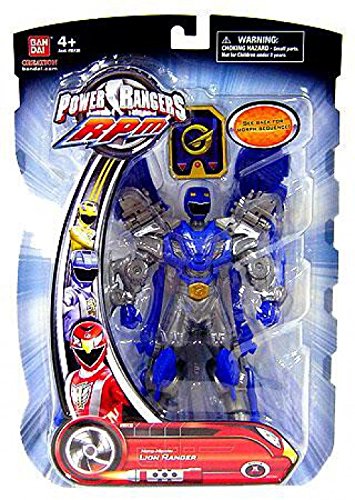 Power Rangers RPM 6.5 Inch Action Figure Moto-Morph Figure Lion Ranger [Toy]