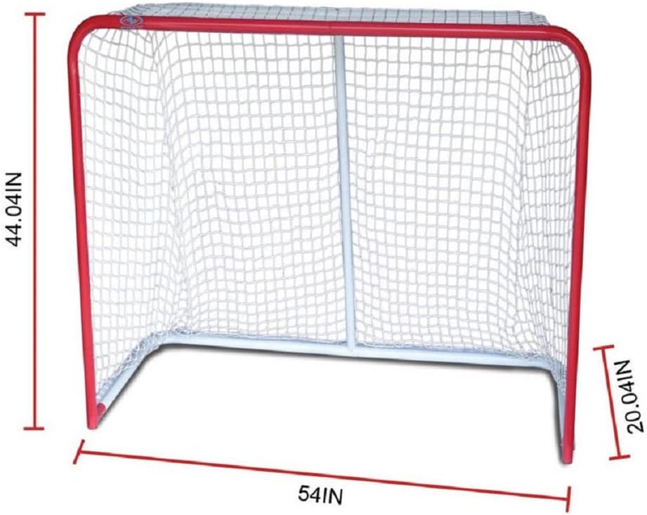 Sportspower 54-Inch Steel Hockey Goal with Polyester Net : Sports & Outdoors