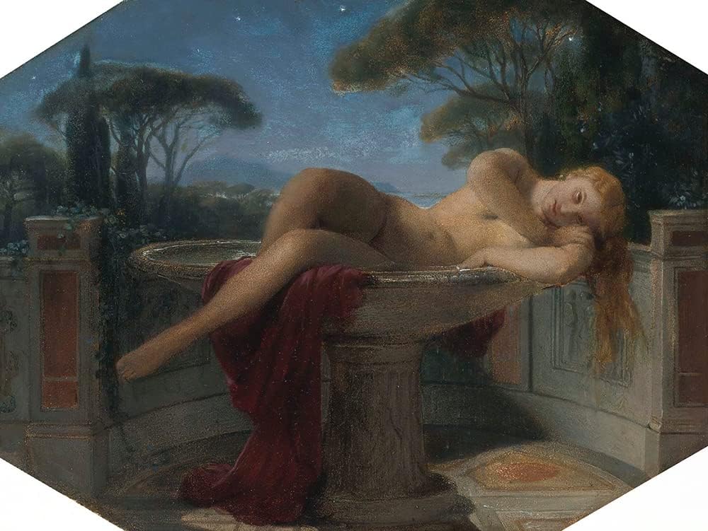 ArtDirect Young Girl in a Sink 20x15 UnFramed Museum Art Print Poster Ready for Framing by Paul Delaroche (French, 1797-1856)