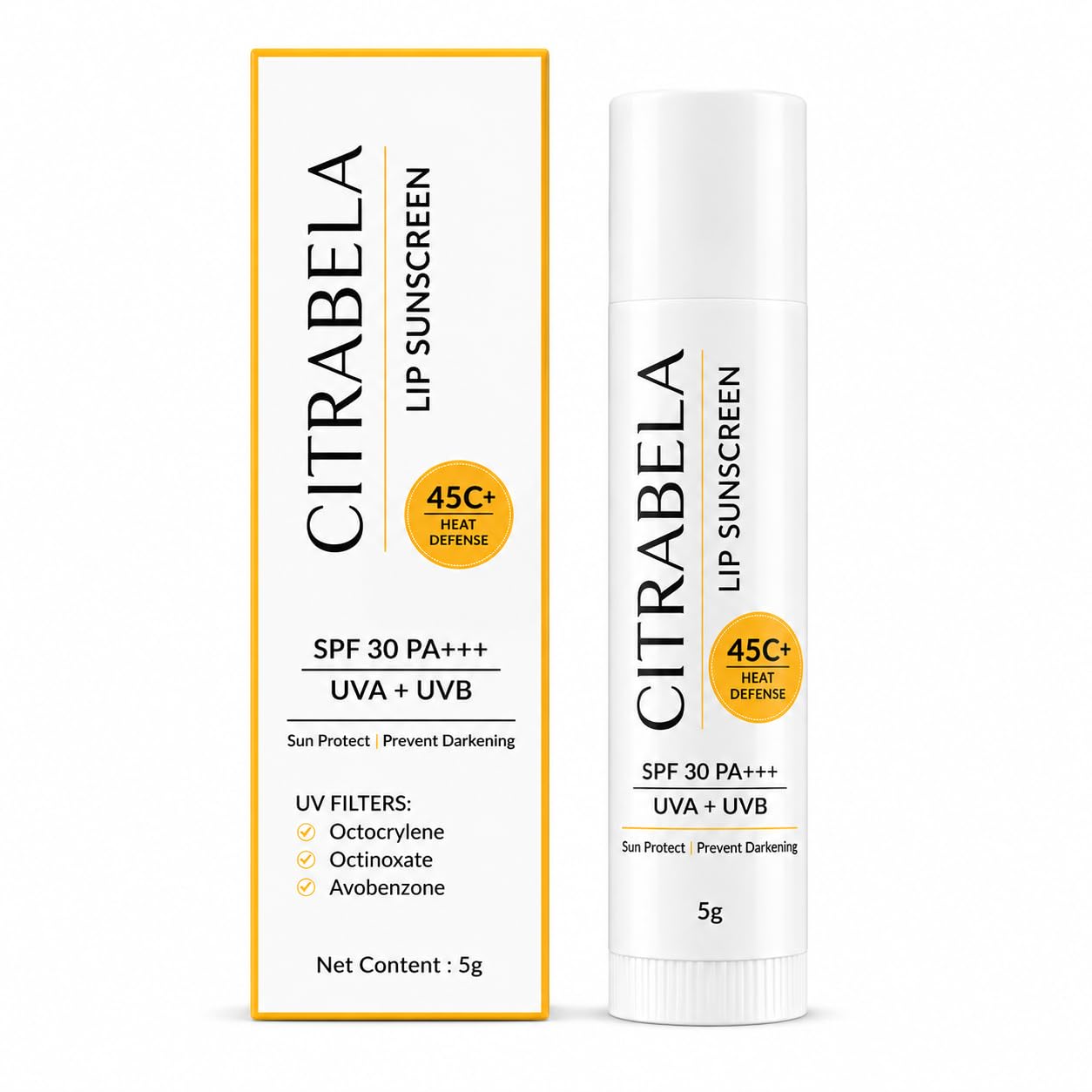 Heat Defense Lip Sunscreen SPF 30 for Dark Lips | Prevents Lip Tanning | Non Sticky Lip Balm for Men & Women | 5g-picture-45