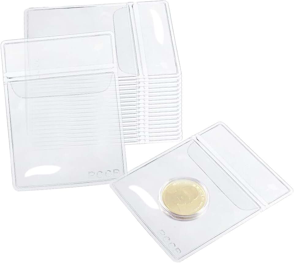 Amazon.co.uk coin plastic sleeves