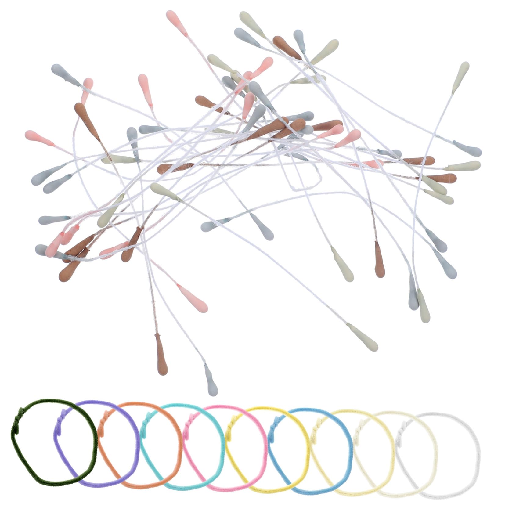 Housoutil 4 Set Scovolini Ciniglia Colorati Per Lavoretti Per Progetti Artigianali Fai Da Te Materiale Educativo Per Insegnanti Creatività Senza 10 Pezzi*4