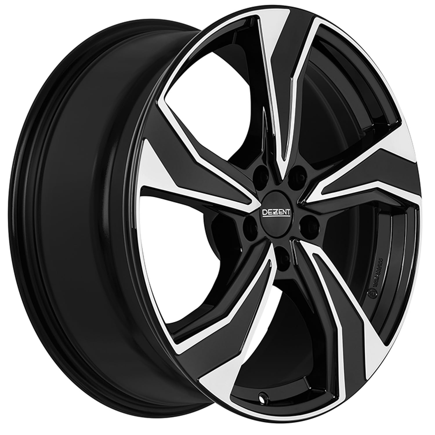 4x Dezent llantas KB dark 7.5Jx19 ET42 5x108