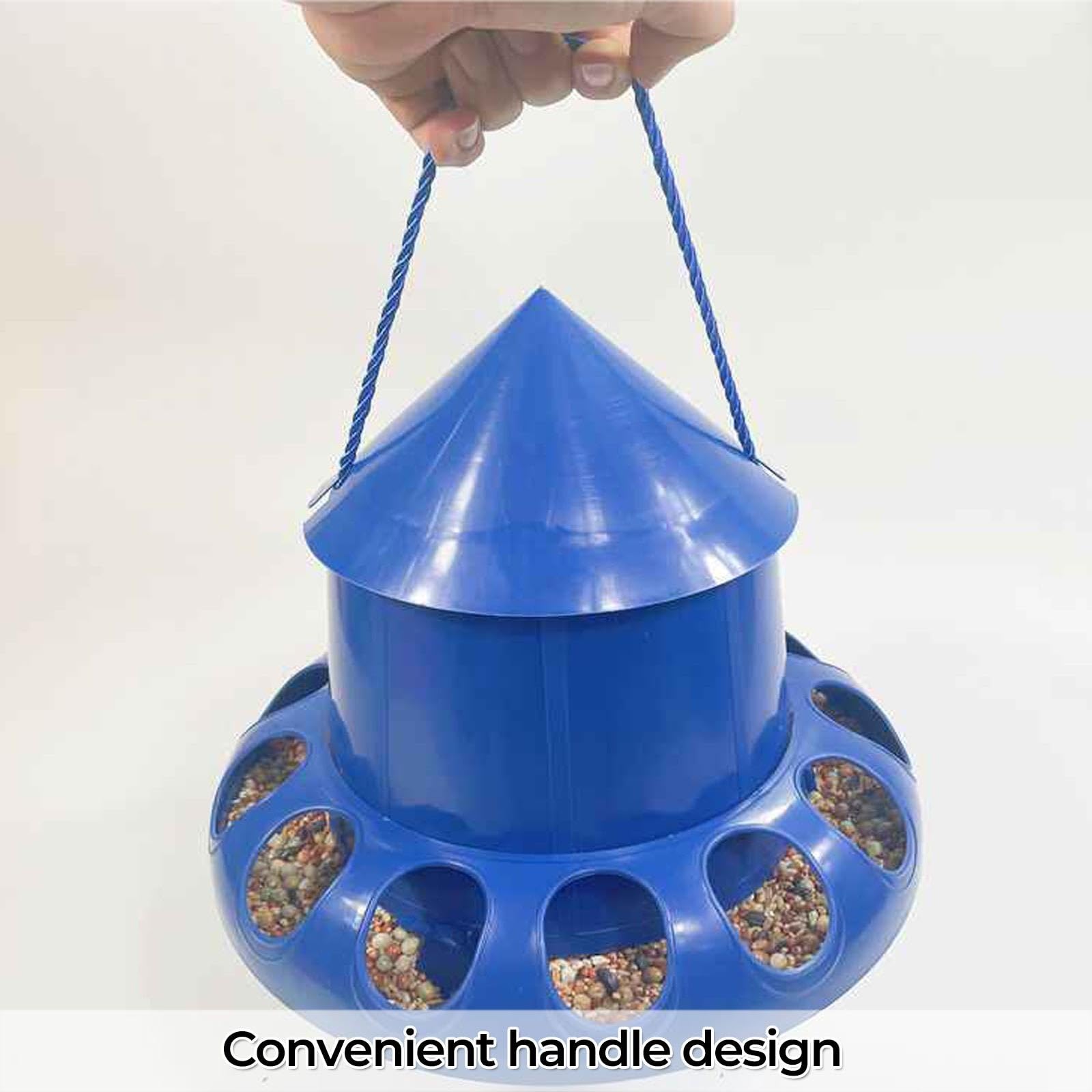 Mangiatoia automatica per polli, mangiatoia in plastica
