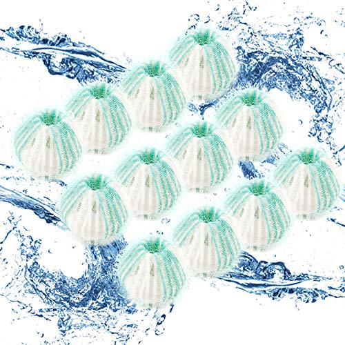 Pet Hair Remover for Laundry, 12 Packs Dryer Balls Lint Remover Reusable Washer Balls