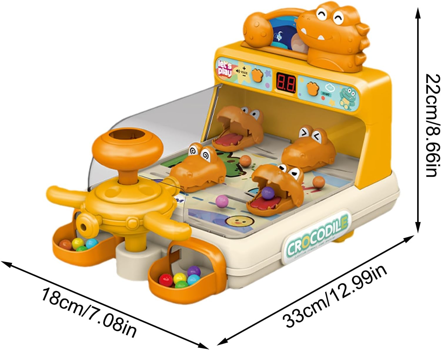 Dinosaur Pinball Machine,Funny Game Machine Kid Games - Unique Electronic Tabletop Pinball Game Classic Tabletop Games for Boys Girls