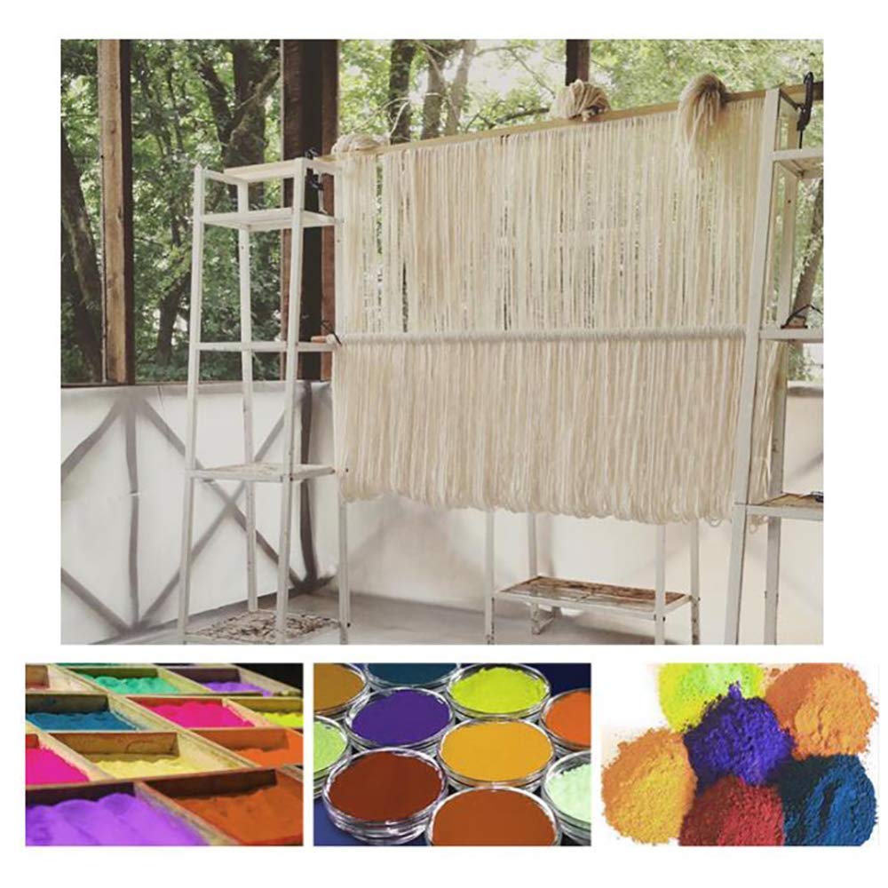 Tapiz de macramé de Estilo nórdico, Tapiz Tejido teñido a Mano, decoración para Dormitorio, Sala de Estar y cabecera