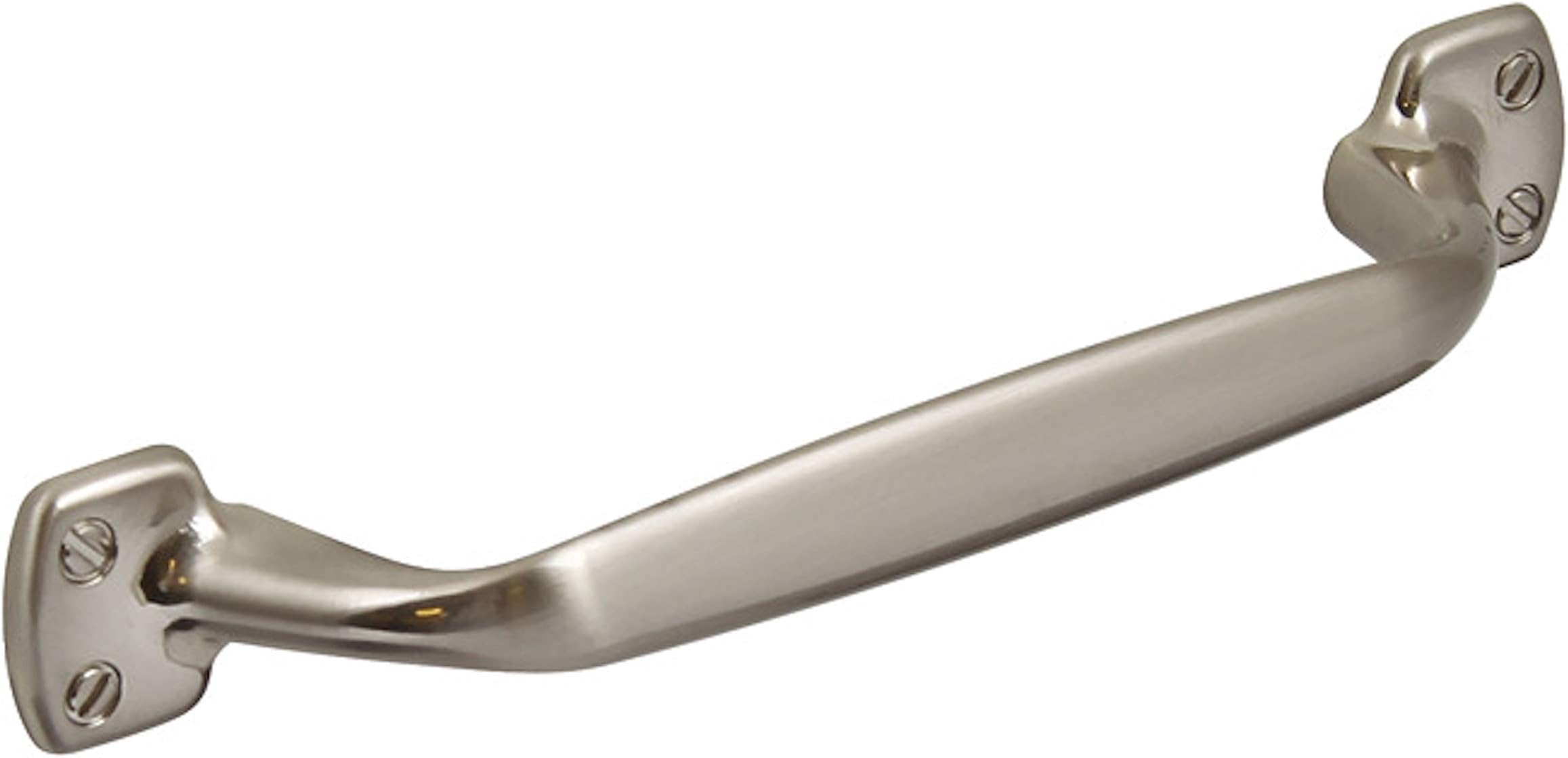 HARDWARE FOR YOU LTDMATT Nickel Shaker Style Pull Handle 96MM Pack of 2