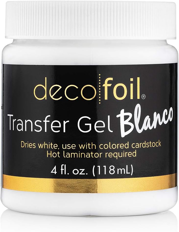 iCraft 5563 Deco Foil Transfer Gel, Blanco