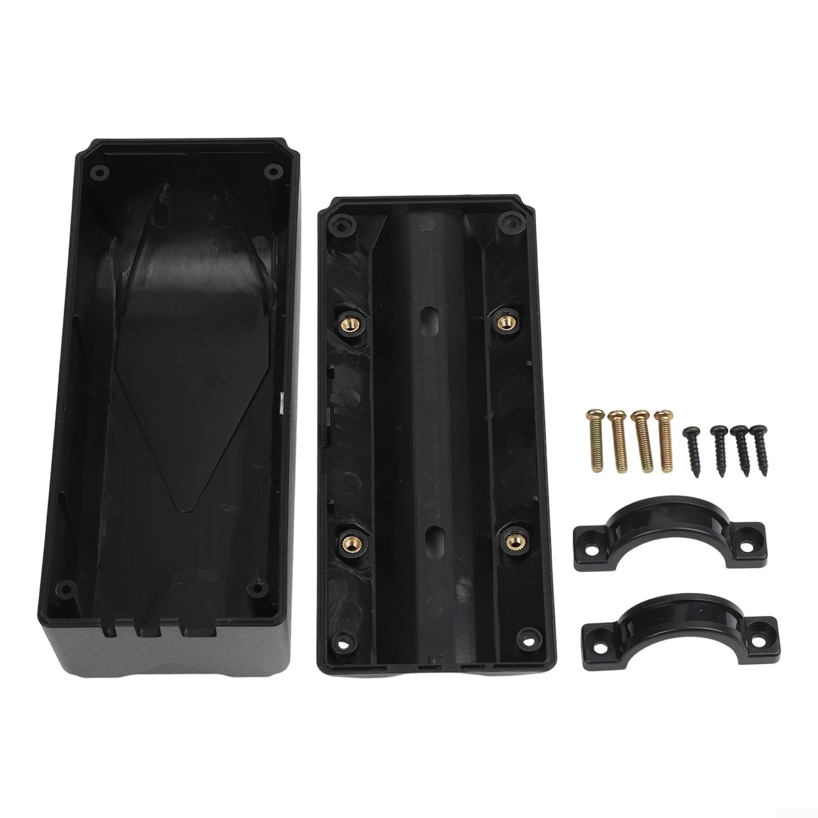 MKTOLHUS E-Bike Controller Box Case ABS Waterproof Housing for Electric For For Bicycle Scooter Conversion Part with Mounting Ears Black Size S 165x70x60mm(S)