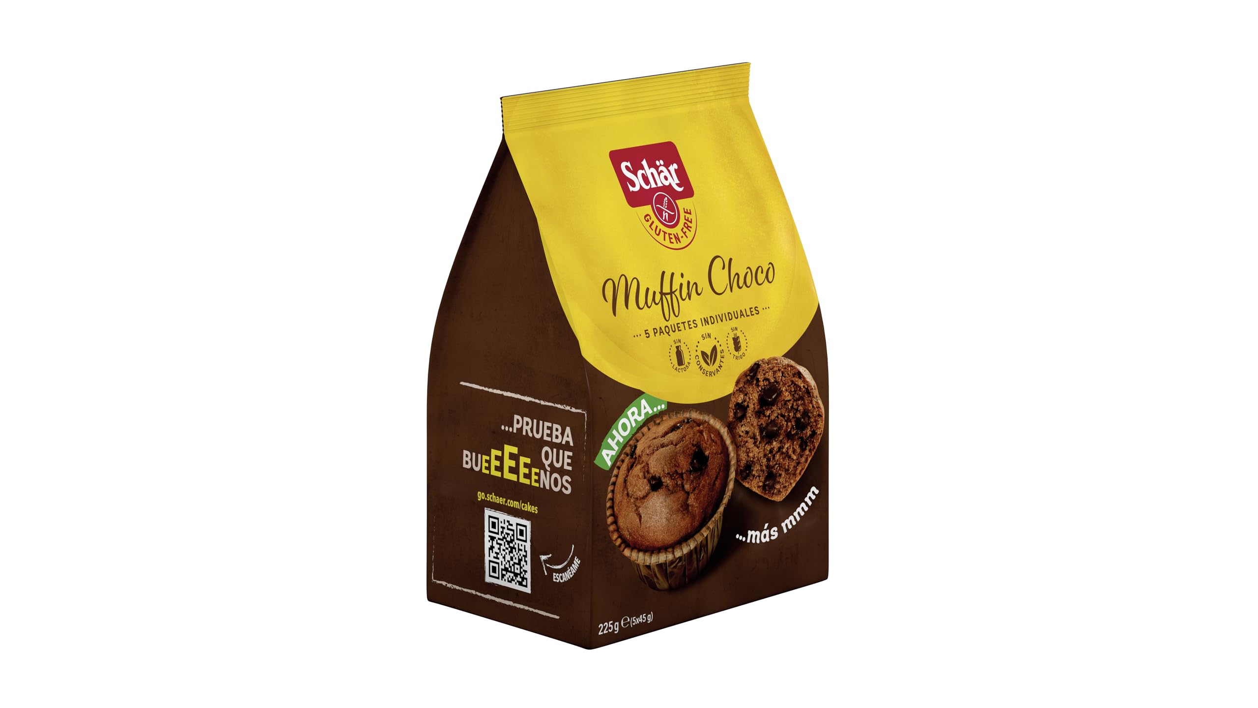 Dr. Schar Muffin Magdalenas de Chocolate sin Gluten 225g