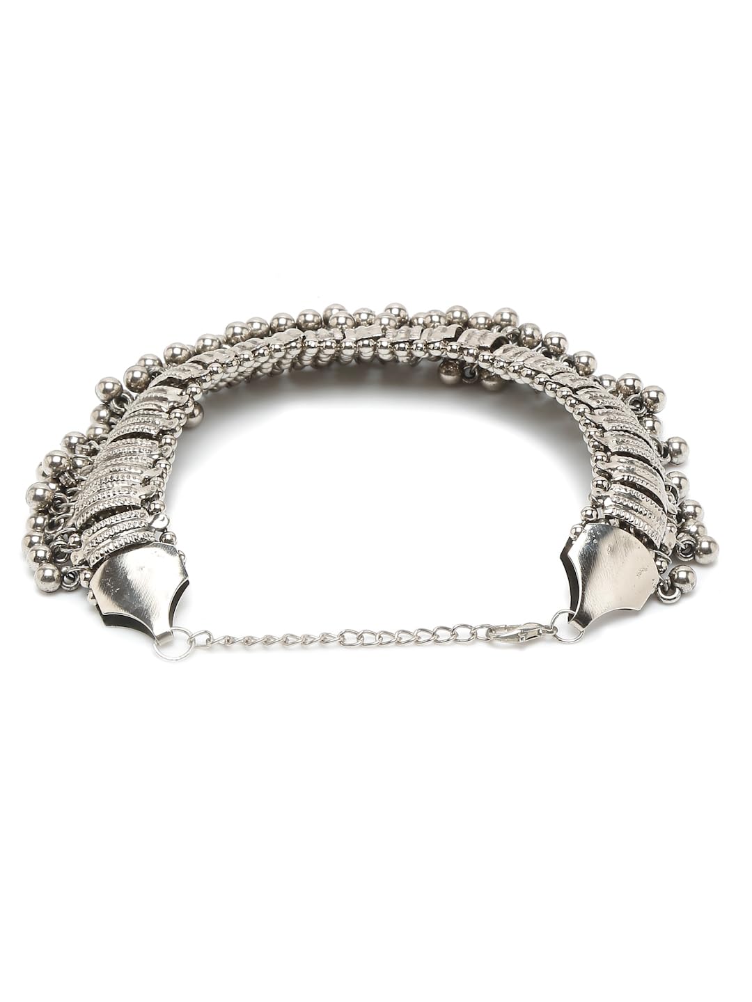 German Silver Plated Stylish Payal Anklets for Women (Style 2)