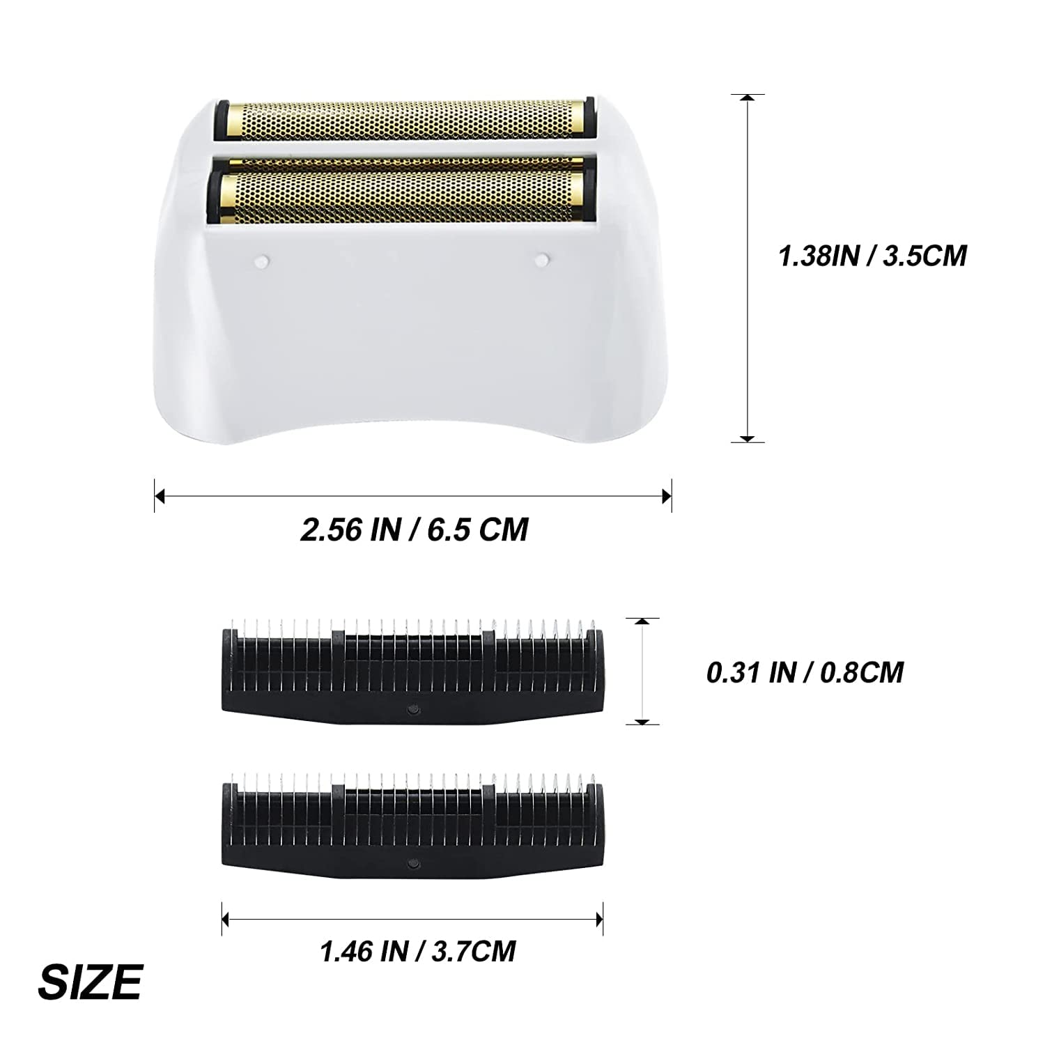 Gold Replacement Foil & Cutters for Andis #17155/#17150