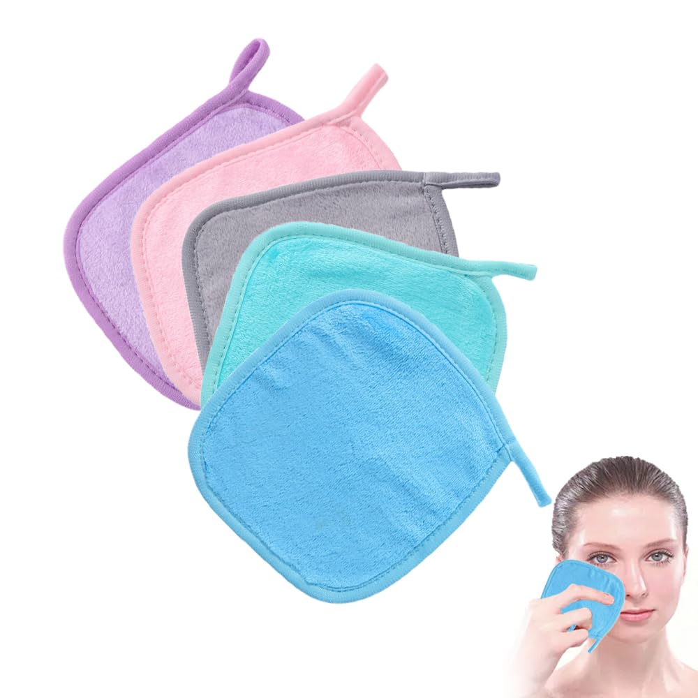 5 Pcs Make Up Remover Cloth