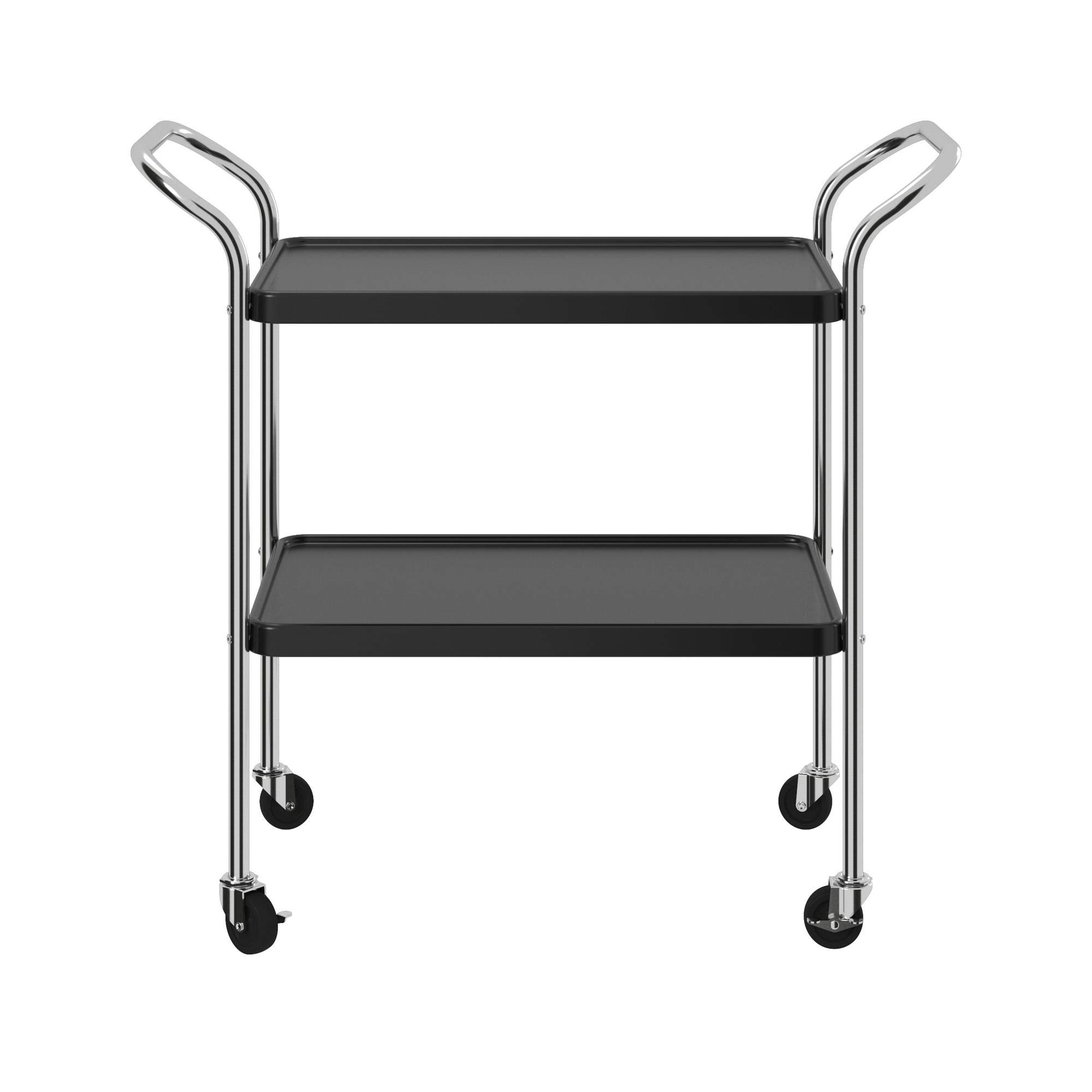 Cosco Stylaire - Carro para Servir (2 Animales, Negro y Cromo)