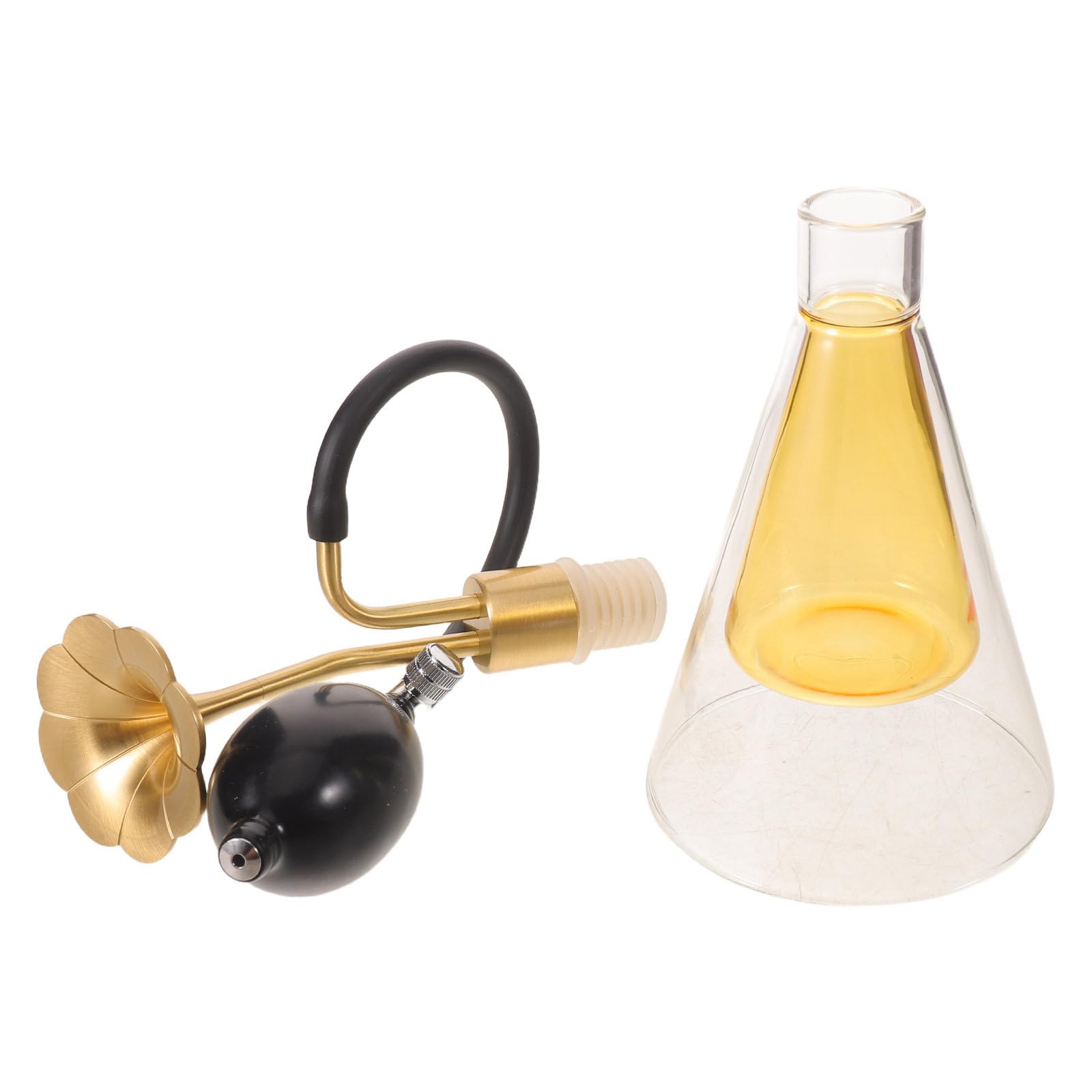 Nachfüllbarer Duftzerstäuber aus Glas und Kupfer, 90ml, Gold