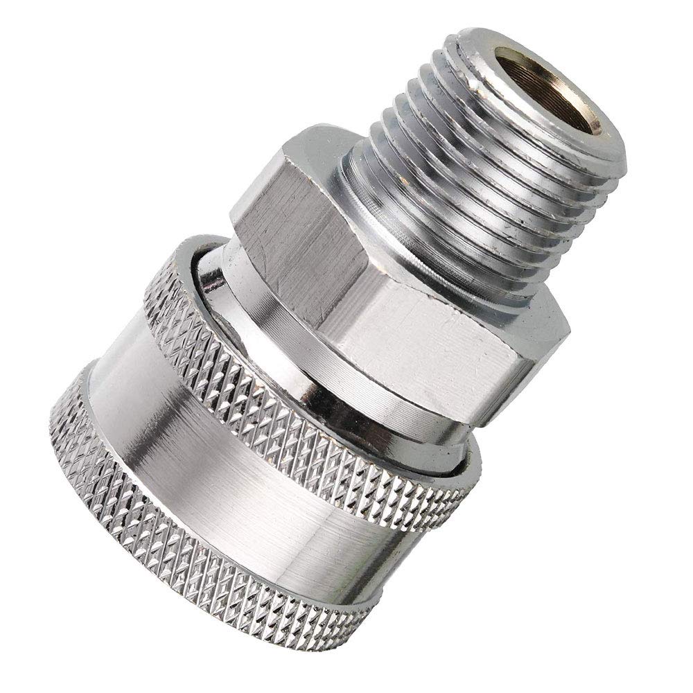 Set valvola a sfera ad alta pressione per tubo ad alta pressione, attacco rapido 3/8", 4500 PSI