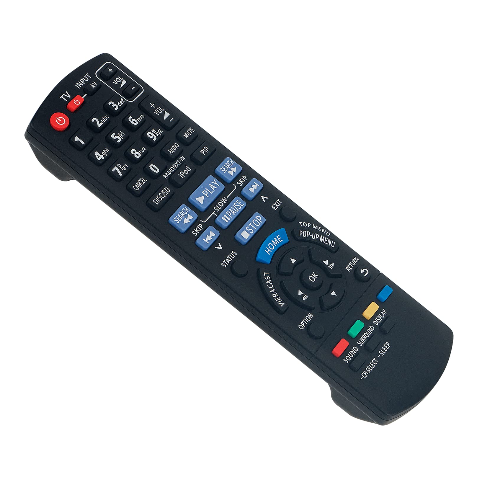N2QAYB000630 Replacement Remote Control -VINABTY-fit for Panasonic 5.1 Surround Sound Home Audio System N2QAYB000630 remote control SA-BTT775 SB-HF270 SA-BTT262 SA-BTT262EG - Image 4