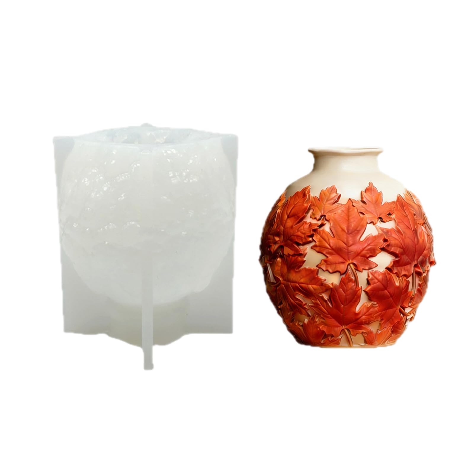 TQUXNGA Vases Silicone Molds, Flower Vases Resin Mold Silicone, Decorative Vase for Diys Ornament Home Decors Ornament for Epoxy Resin