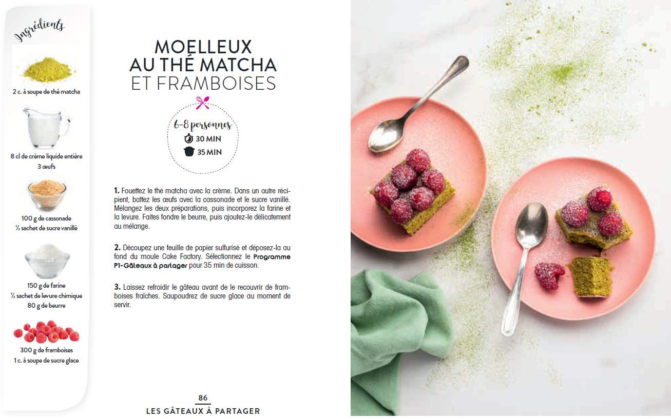 Recettes Salees Et Sucrees Avec Cake Factory Pdf