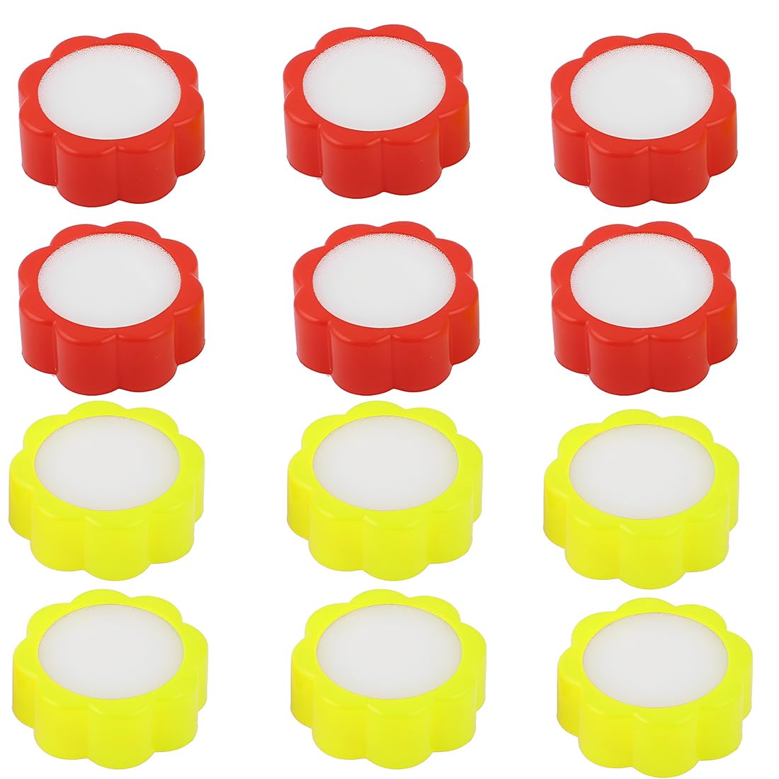 Spugnette antiscivolo per bagno 12 pezzi rotondo umidificatore per contare i soldi
