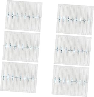 minkissy 100 Peças Cotonete De Limpeza De Duas Cabeças Pontas De Algodão Duplas Cotonetes De Maquiagem Cotonetes De Algodão Cotonetes Longos Botões De Limpeza De Ouvido Cotonete De