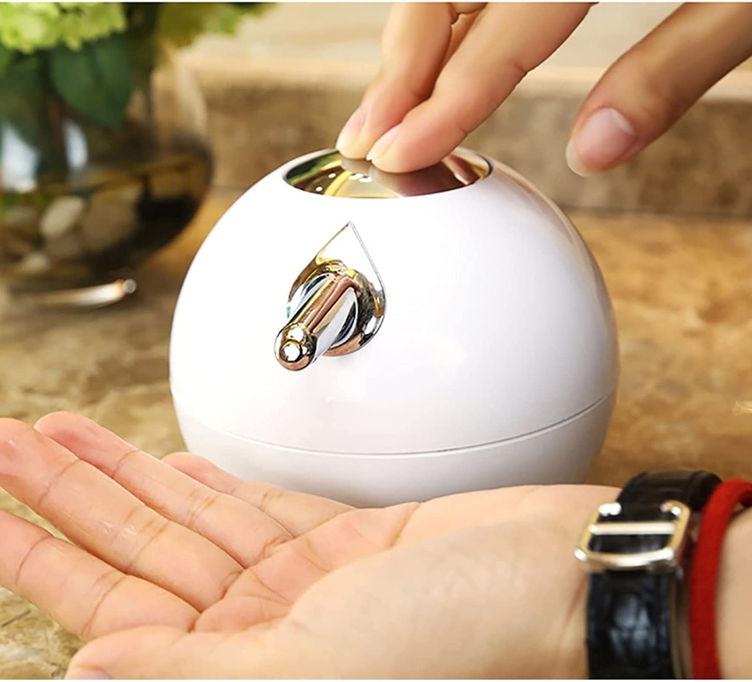 Dispensadores de jabón Dispensador Esférico Líquido Tipo Empuje Loción