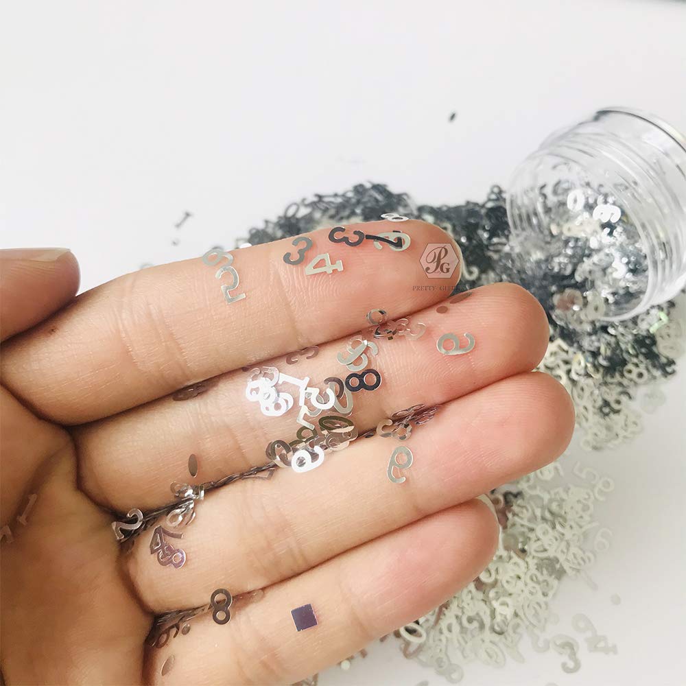 Lightning Shape Glitter 10g Pack - Festival Rave Makeup Face Body Nail Art Decoration