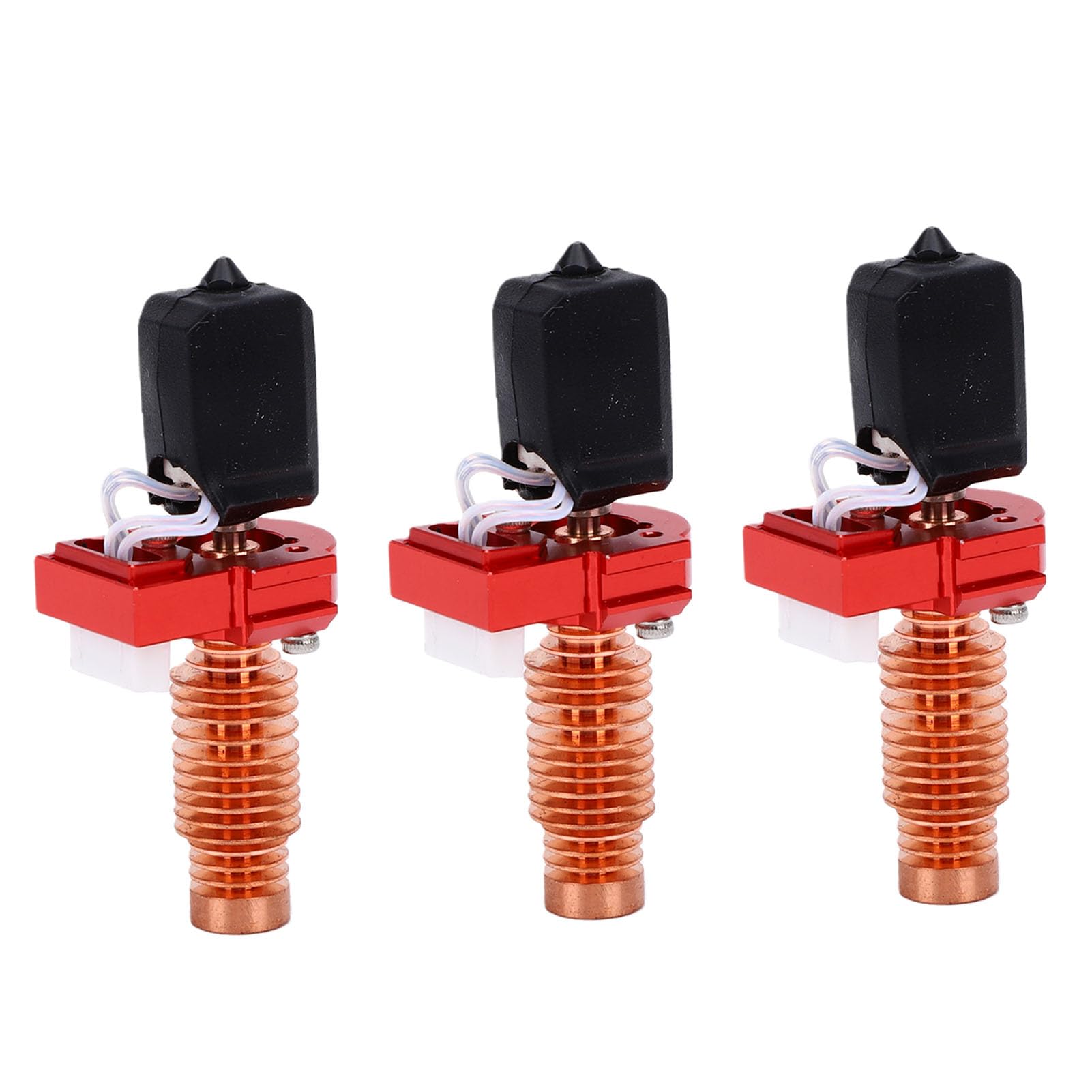 ASHATA Kit Hotend Pro, Boquillas 0.25/0.4/0.6 Mm para Pro