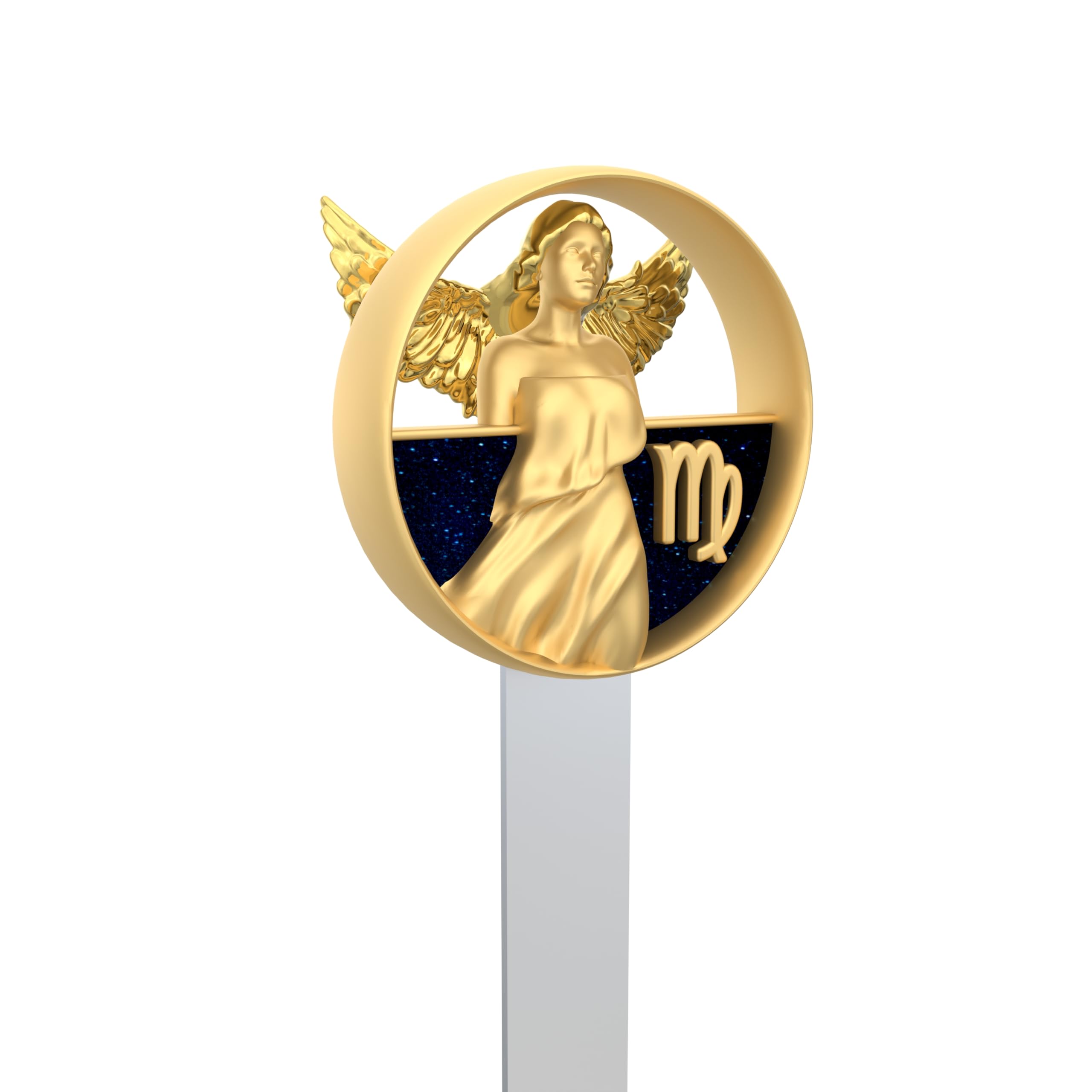 METALMORPHOSE – Virgo Zodiac Sign Bookmark – Virgo Astrological Sign – Gift for Men, Women and Children
