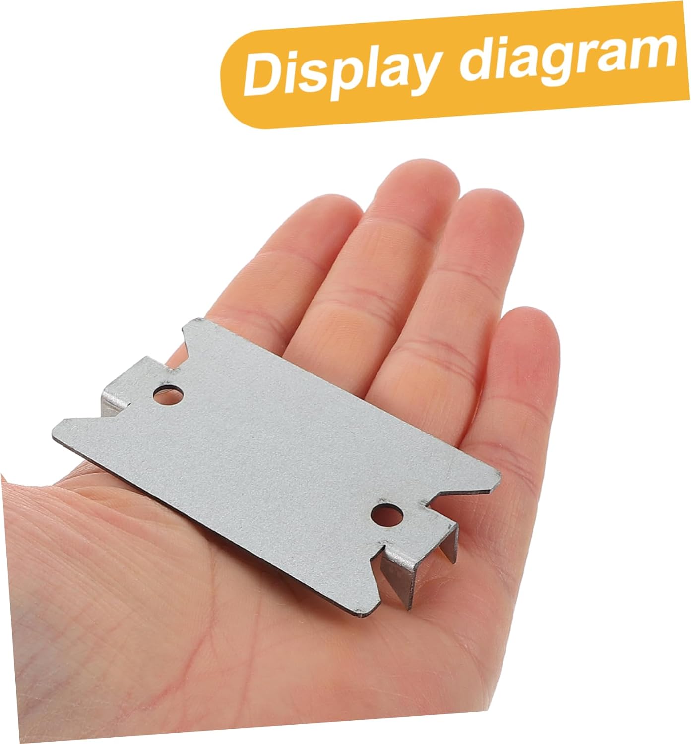 50pcs Nail Plate Wire Plant Protector Cable Plates Connect Cable Strap Electric Pack