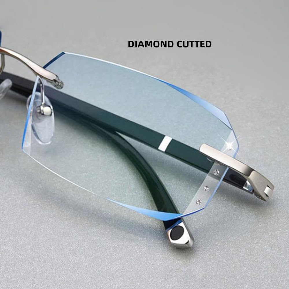 Blue Light Blocking Acetate Reading Glasses Blue Lens Computer Game Vintage Small Round Eyeglasses