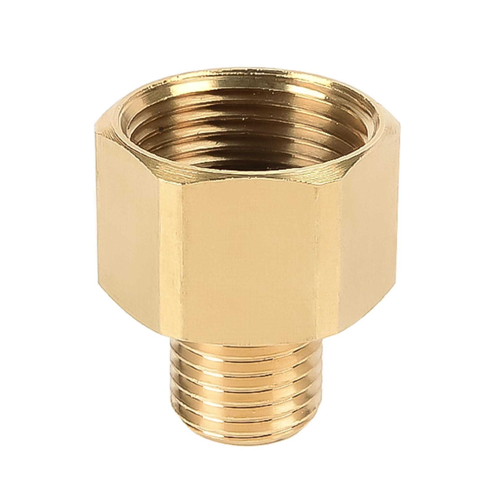 SagaSave Pressure Washer Adapter, 22mm Female To 14mm Male Flat, Brass Washers Coupling, High Pressure Washer Adapters, Water Pipe Hose Fitting