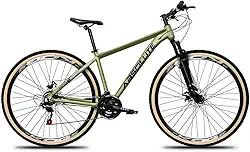 Bike Aro 29 Estilo Mountain Bike em Alumínio Absolute Nero 5 3x8 Marchas 24 Velocidades com Freios Hidráulicos