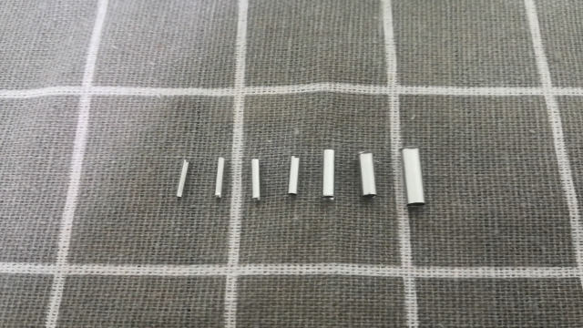 600 Pezzi 0,5 Mm2-6 Mm2 22-10 AWG Filo Di Rame Non Isolato Nudo - Foto 2