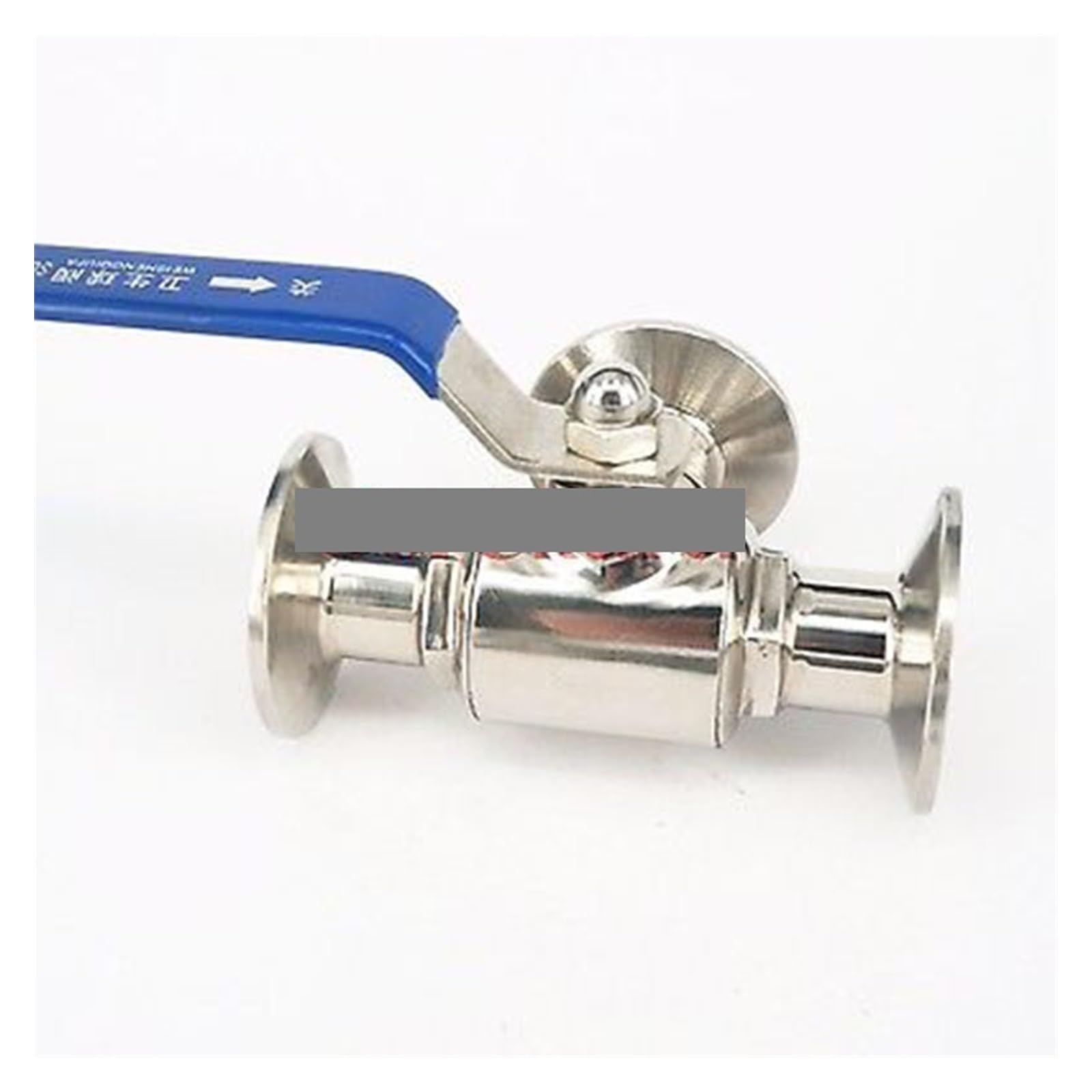 Válvula de bola de 3 vías de acero inoxidable 304 con paso de 3/4 pulgadas y puerto en T