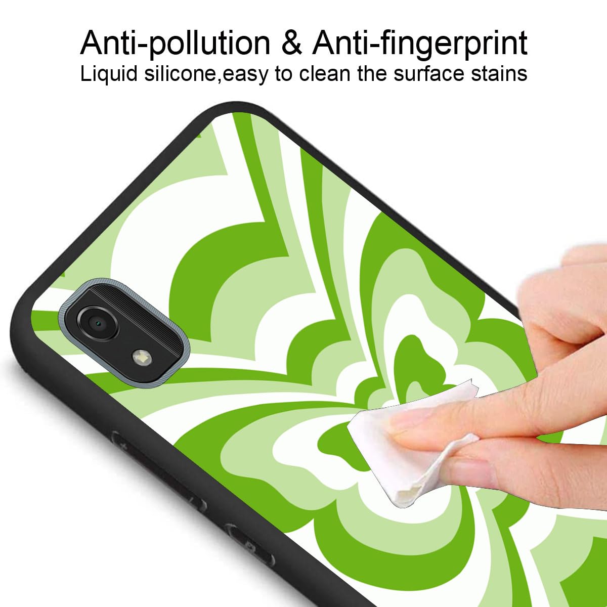Custodia Per Nokia C2 2nd Edition (2022) | Cover Trasparente Con Motivo Floreale Viola | Morbida TPU Antiurto | Sottile E Leggera