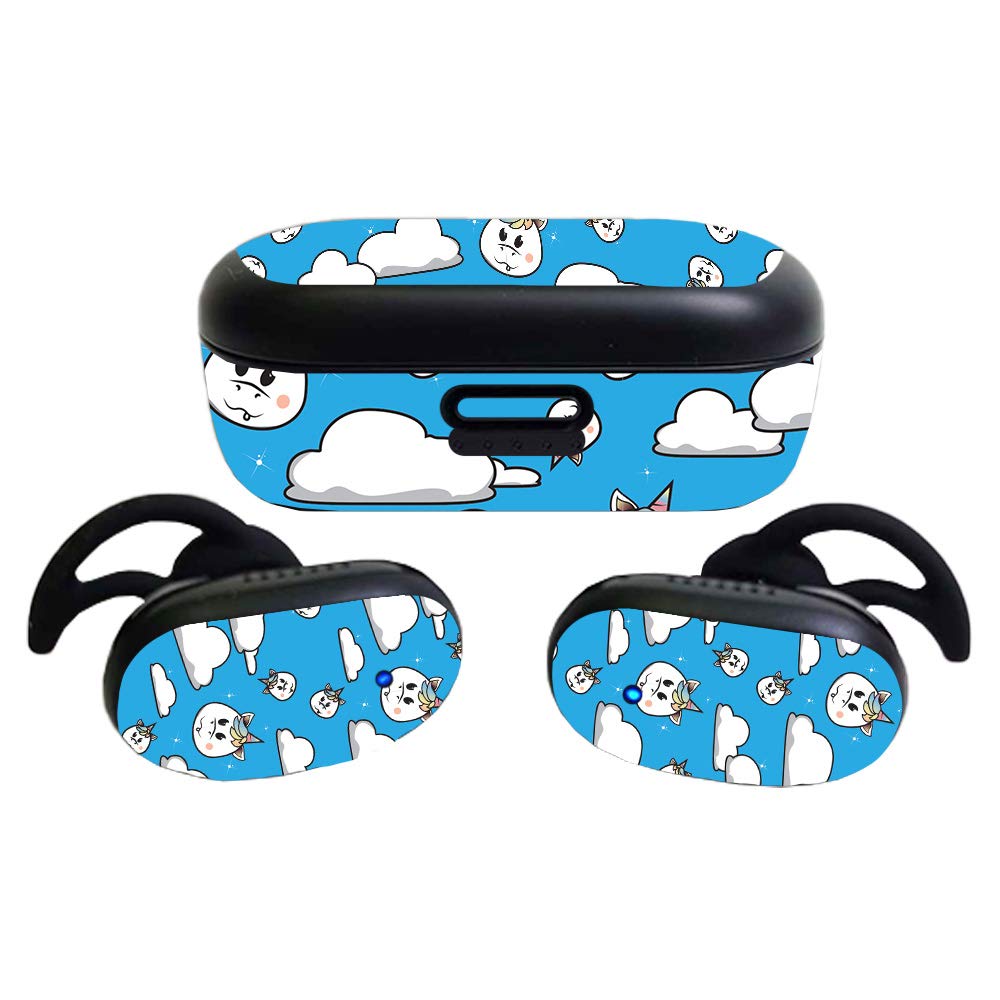 MIGHTY SKINS MightySkins Glossy Glitter Skin Compatible with Bose QuietComfort Earbuds (2020)